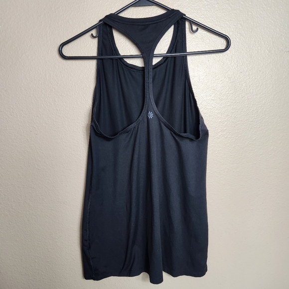 Athleta Womens Black Narrow Racerback Tank Top |631416| |XS| - Picture 3 of 7